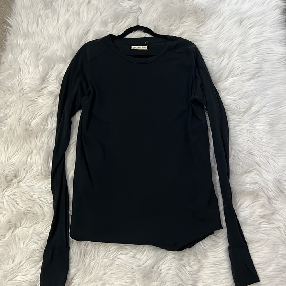 Free People Arden Extra Long Cotton Top